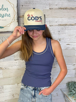 Lottie Stitch Tank - Shop Hidden Treasure Boutique