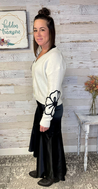 Lucille Skirt - Black - Shop Hidden Treasure Boutique