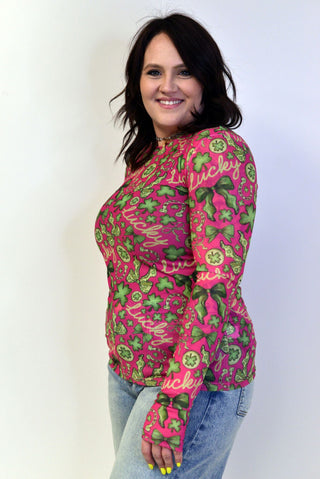 Lucky Girl Dress It Up Top - Shop Hidden Treasure Boutique