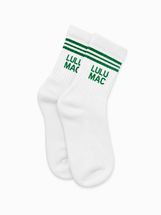 LULU MAC Socks-Single Pair-Green - Shop Hidden Treasure Boutique