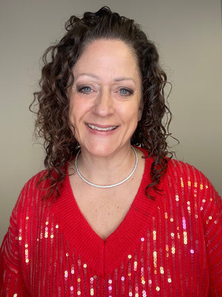 Luxe Tennis Necklace - Shop Hidden Treasure Boutique