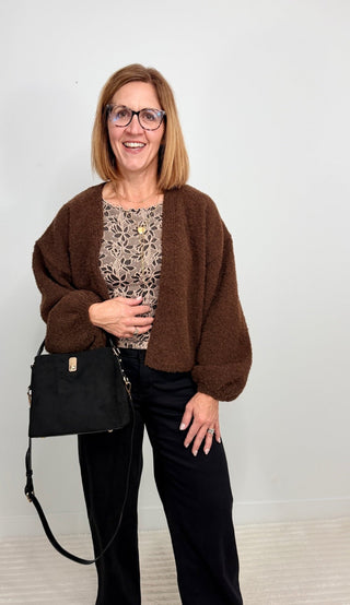 Marley Dolman Sleeve Cardigan - Shop Hidden Treasure Boutique