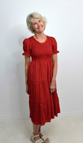 McCall Dress - Firecracker - Shop Hidden Treasure Boutique