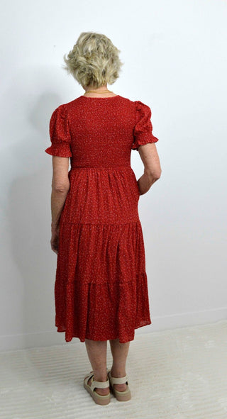 McCall Dress - Firecracker - Shop Hidden Treasure Boutique