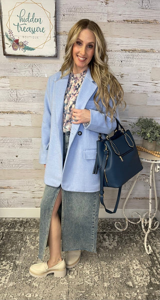 Myra Coat - Shop Hidden Treasure Boutique