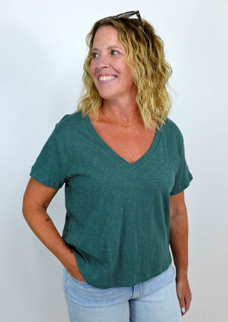 Nomad Tee - Emerald - Shop Hidden Treasure Boutique