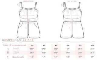 Patriotic Plaid Strappy Romper - Shop Hidden Treasure Boutique