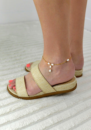 Pearl Anklet - Shop Hidden Treasure Boutique