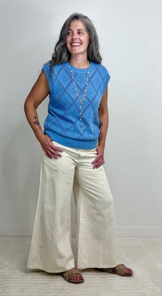 Percy Sweater Vest - Shop Hidden Treasure Boutique