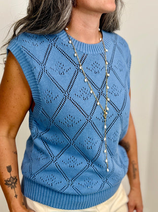 Percy Sweater Vest - Shop Hidden Treasure Boutique