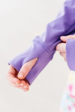 Playful Purple Active Jacket - Shop Hidden Treasure Boutique