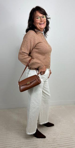 Pompei Brown Shoulder Bag - Shop Hidden Treasure Boutique