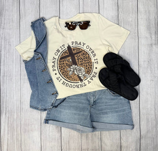 Pray On It Tee - Shop Hidden Treasure Boutique