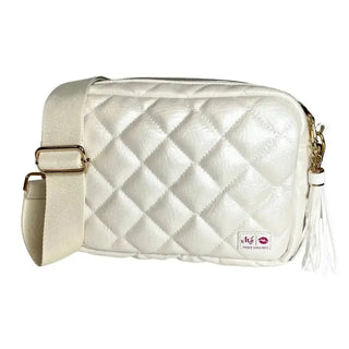 Quilted Pearl Uptown Crossbody - Shop Hidden Treasure Boutique