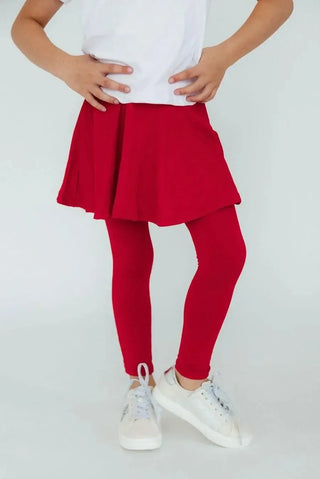Red Twirl Skegging - Shop Hidden Treasure Boutique