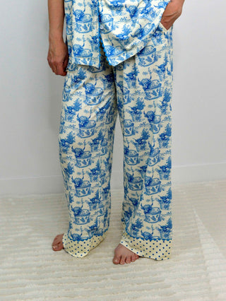 Relax Highland Cow PJ Set - Shop Hidden Treasure Boutique