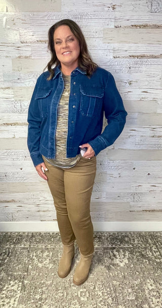 Remy Denim Jacket - Shop Hidden Treasure Boutique