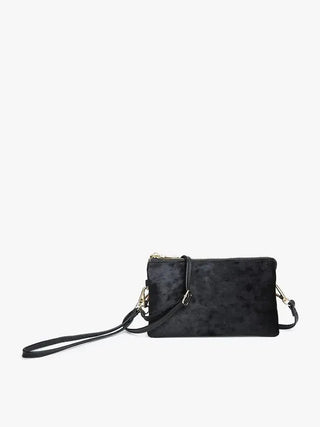 Riley Velvet Crossbody/Wristlet - Shop Hidden Treasure Boutique