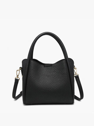 Ruby Satchel : Black - Shop Hidden Treasure Boutique