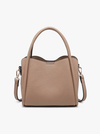 Ruby Satchel w/ Dual Handles - Shop Hidden Treasure Boutique