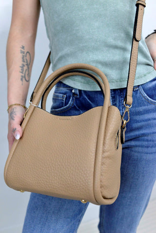 Ruby Satchel w/ Dual Handles - Shop Hidden Treasure Boutique