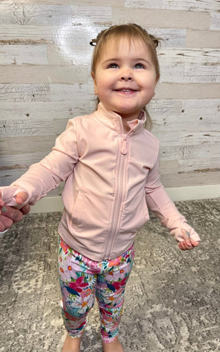 Ruffle Active Jacket - Shop Hidden Treasure Boutique