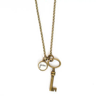 Set Free Pendant Necklace - Shop Hidden Treasure Boutique