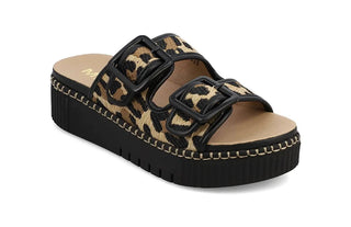 Jemma Leopard Sandal