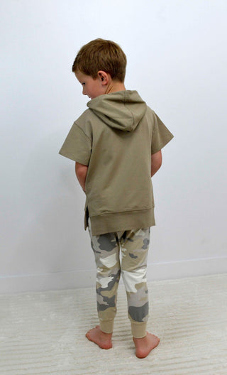 Short Sleeve Boys Hoodie - Shop Hidden Treasure Boutique