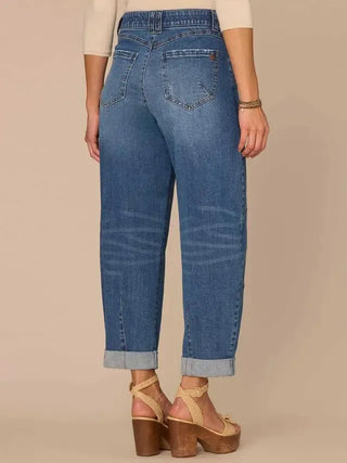 Skyrise Barrel Jeans - Shop Hidden Treasure Boutique