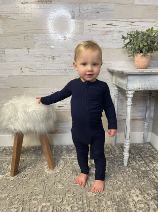 Sleepies Little Baby Zip Pajama - Shop Hidden Treasure Boutique