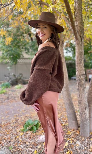 Slip Cami Dress - Copper - Shop Hidden Treasure Boutique