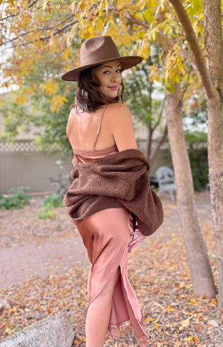 Slip Cami Dress - Copper - Shop Hidden Treasure Boutique