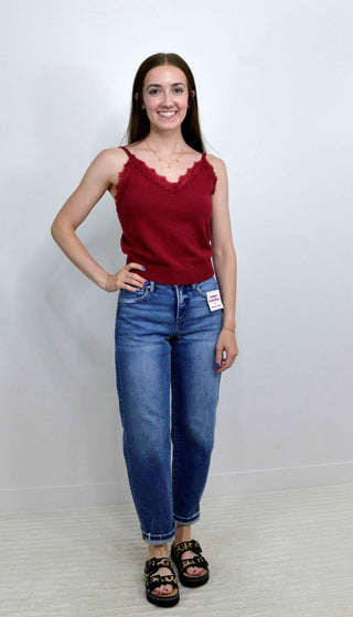 Soft Sweater Knit Tank - Shop Hidden Treasure Boutique