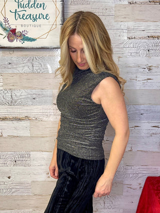 Stardust Sparkle Top - Shop Hidden Treasure Boutique