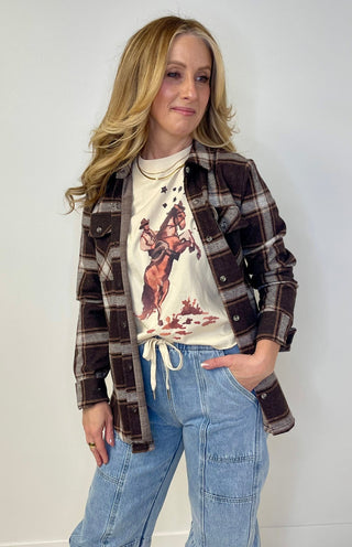 Starry Night Cowboy Tee - Shop Hidden Treasure Boutique