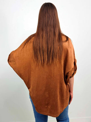 Studded High Low Oversized Tee - Shop Hidden Treasure Boutique