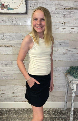 Sugar/Black Tank Set - Shop Hidden Treasure Boutique