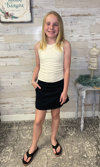 Sugar/Black Tank Set - Shop Hidden Treasure Boutique
