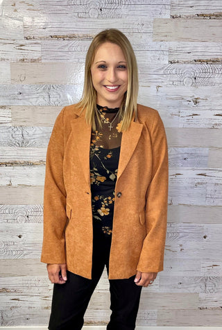 Sundown Pocket Blazer - Shop Hidden Treasure Boutique