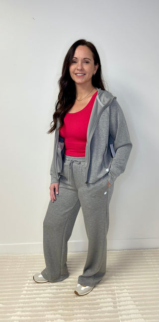 Super Soft Wide Leg Sweatpants - Shop Hidden Treasure Boutique
