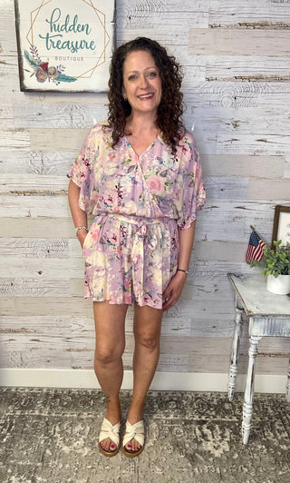 Sweetest Floral Romper - Shop Hidden Treasure Boutique