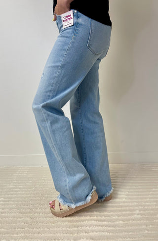 Tall Tummy Control Straight Leg Jeans - Shop Hidden Treasure Boutique