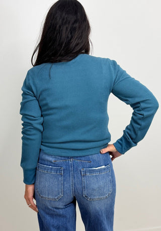 Tana Thermal Top - Mallard Blue - Shop Hidden Treasure Boutique