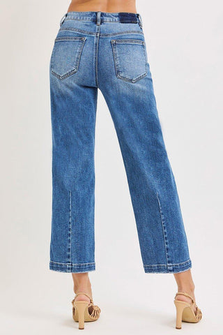 Tapered Boyfriend Jeans - Shop Hidden Treasure Boutique