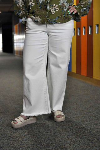 Tummy Control Wide Leg Pants - Shop Hidden Treasure Boutique