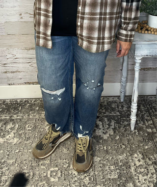 Under The Table Straight Leg - Shop Hidden Treasure Boutique