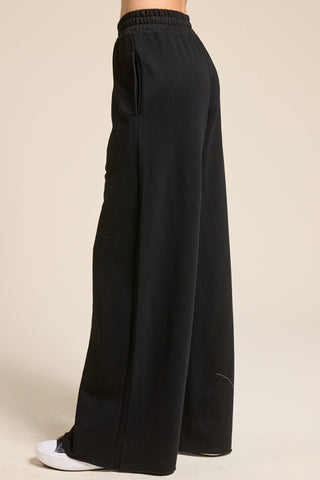 Vanessa Black Sweatpants - Shop Hidden Treasure Boutique
