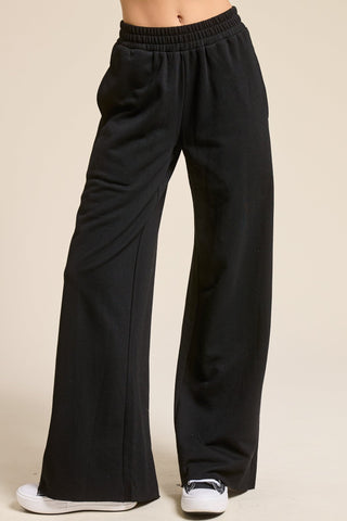 Vanessa Black Sweatpants - Shop Hidden Treasure Boutique
