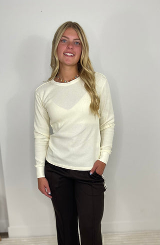 Visalia Knit Varsity Pant - Shop Hidden Treasure Boutique
